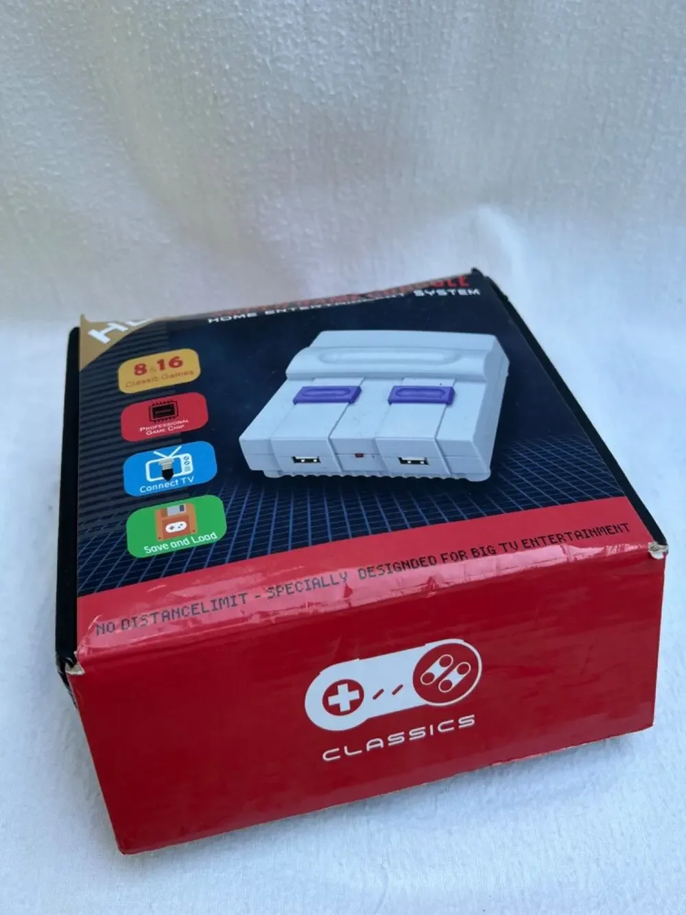Super Mini SNES SN-02 retro NES hdmi TV game console w/ 821 classic games